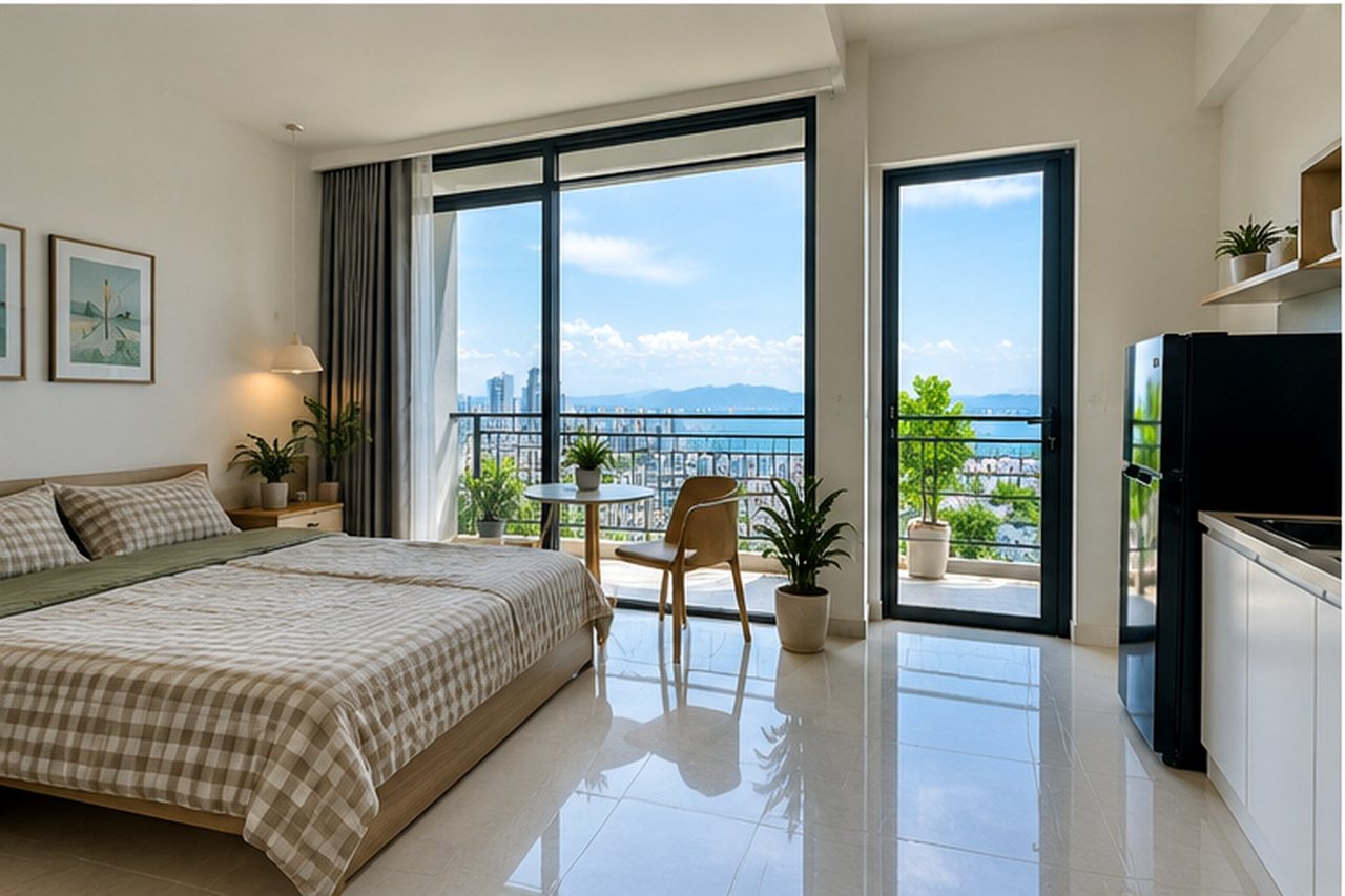 Studio nội thất gỗ, yên tĩnh Phú Xuân